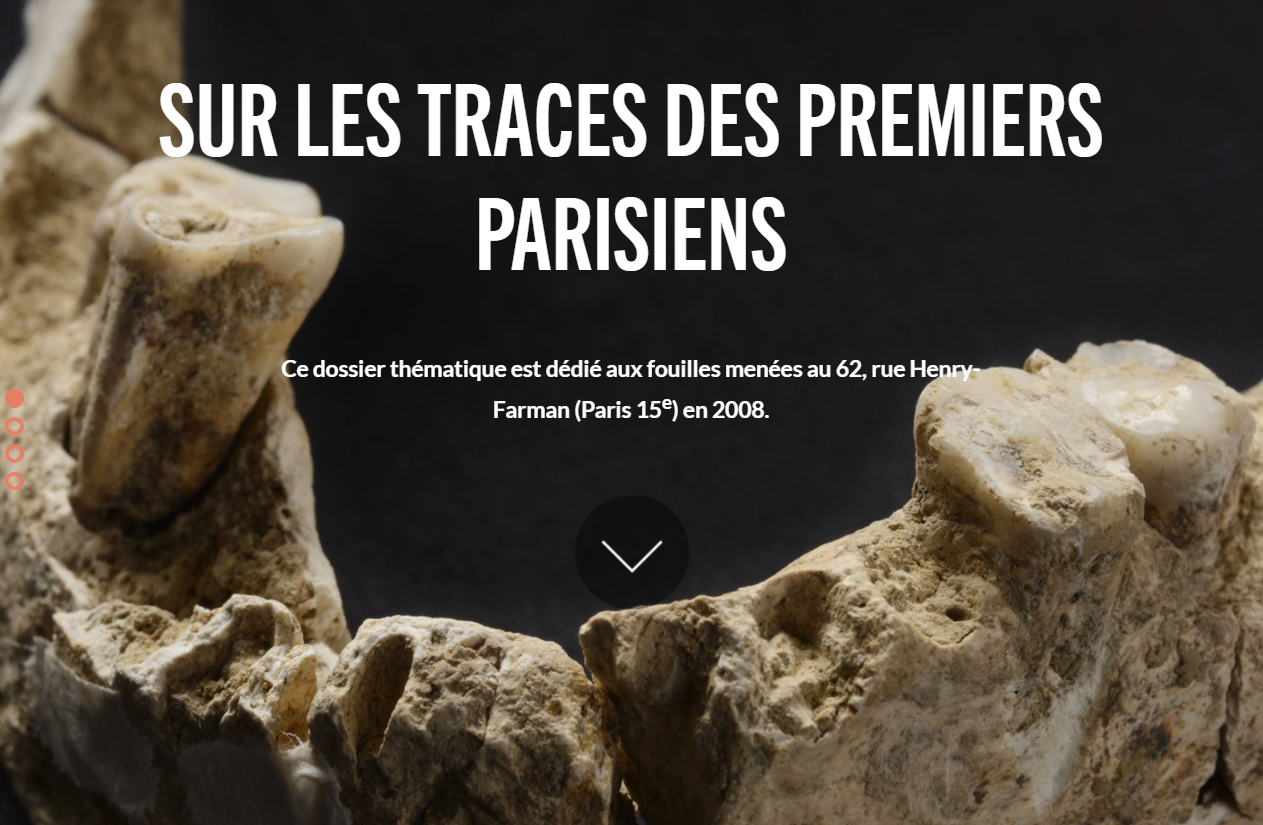 [Multimedia] Sur les traces des premiers Parisiens